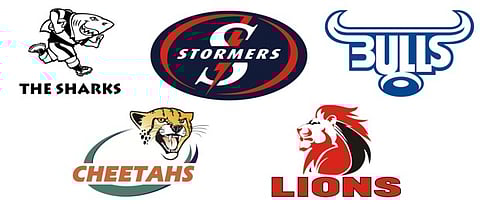 The South African Super Rugby sides