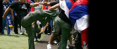 Violence at schools. Bad parenting.