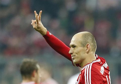 Dutch Winger Robben Extends Bayern Deal To 2017