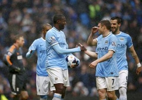 Man City look to land knockout blow on fast fading Arsenal