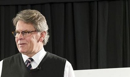 Outgoing Business Day editor Peter Bruce - big shoes to fill