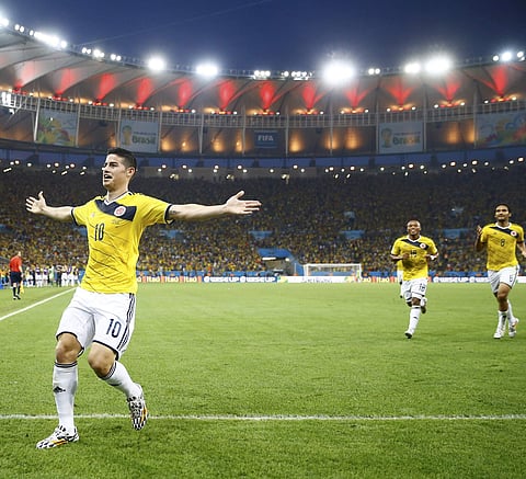 Video: “That” goal by Columbia’s R650m superstar James Rodriguez
