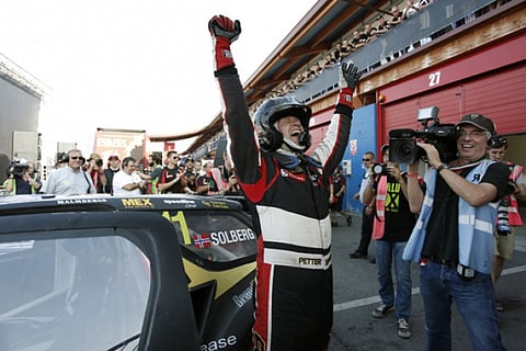 Petter Solberg wins World RallyCross Championship