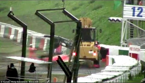 UPDATE: Horrifying footage of Jules Bianchi’s Japanese GP crash