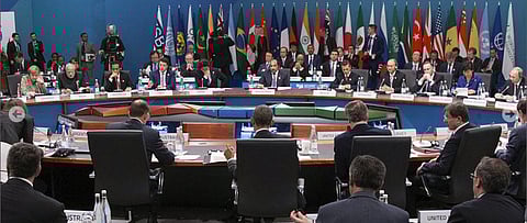 G20 ends with promise to give world a $2trn economic boost