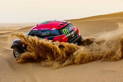 DAKAR: Mini keep up momentum, Al-Attiyah maintains lead, de Villiers stays 2nd