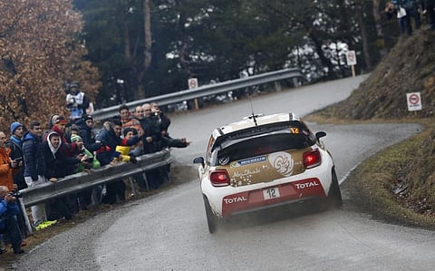 WRC: Loeb leads in Monte Carlo comeback