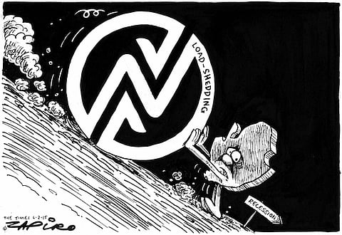 Zapiro articulates Eskom's drain best. More of his brilliance at zapiro.com