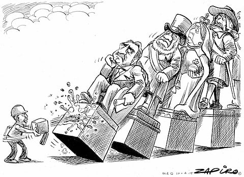 The domino effect: More from SA's legendary cartoonist at zapiro.com