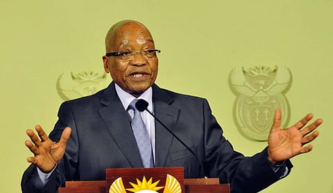 No plan, no criticism, no backbone. Zuma speaks after humiliating few days.