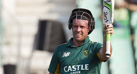 Protea's AB de Villiers position as wicketkeeper/batsman has come under question, August 26, 2015. REUTERS/Rogan Ward