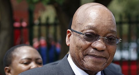 Jacob Zuma. REUTERS/Siphiwe Sibeko