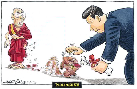 How SA's top cartoonist Zapiro sees the relationship between China and SA - no wagging of the tail by this lapdog. For more Zapiro magic, click here.