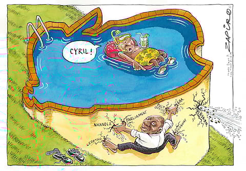 How SA's leading cartoonist Zapiro views Deputy President Cyril Ramaphosa's current role. For more Zapiro magic, click here.