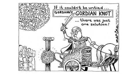 More cartoon magic from Zapiro available at www.zapiro.com.
