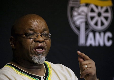 African National Congress (ANC) Secretary General Gwede Mantashe. REUTERS/Siphiwe Sibeko