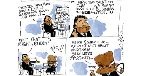 Last kick of Gupta horse: attack Hogg, Bruce as “captives of white capital”