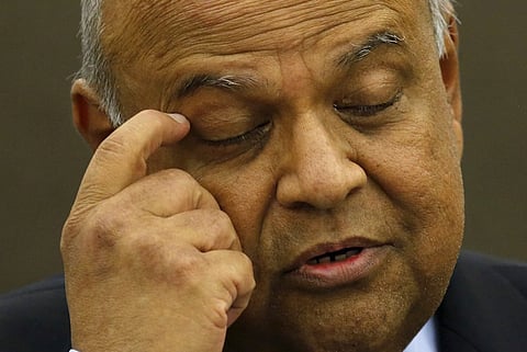 South African Finance Minister Pravin Gordhan. REUTERS/Siphiwe Sibeko