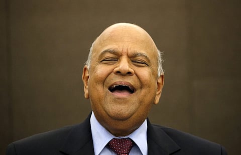 South African Finance Minister Pravin Gordhan. REUTERS/Siphiwe Sibeko