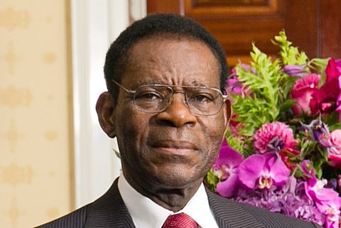 Equatorial Guinea President Teodoro Obiang
