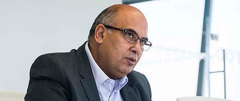 Nazeem Howa, CEO of Oakfield Investments, a Gupta-family owned company, during an interview with Bloomberg at their Johannesburg offices in South Africa on Monday, April 11, 2016. Pic: Waldo Swiegers / Bloomberg