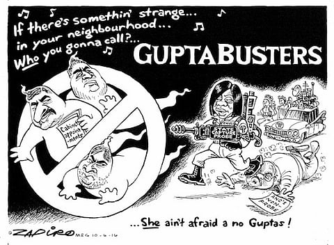 Once again SA's leading cartoonist nails it. For more Zapiro magic, click here.
