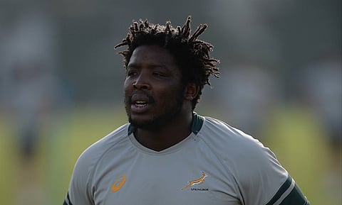 Scarra Ntubeni is facing a covid scare. Pic: Twitter @Radio2000ZA