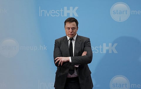 Tesla Chief Executive Elon Musk. REUTERS/Bobby Yip/File Photo