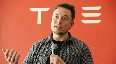 Founder and CEO of Tesla Motors Elon Musk speaks during a media tour of the Tesla Gigafactory, which will produce batteries for the electric carmaker, in Sparks, Nevada, U.S. July 26, 2016. REUTERS/James Glover II