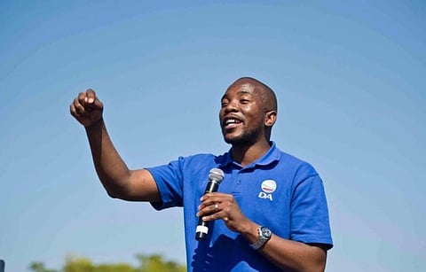 Democratic Alliance leader Mmusi Maimane. Pic: Twitter @BuzzSouthAfrica
