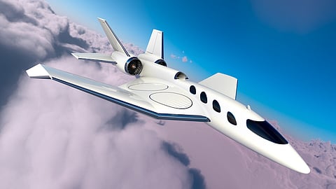 An example of one of Pegasus Universal Aerospace's vertical jets.