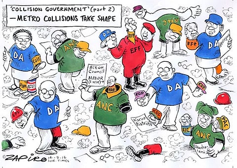 Collision governments part 2. More magic available at www.zapiro.com.