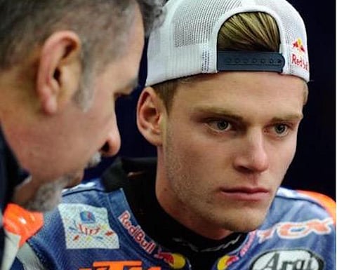 Brad Binder. Pic: Twitter @BradBinder_41