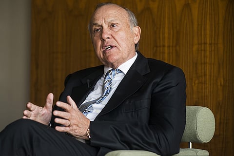 Christo Wiese, billionaire and chairman of Steinhoff Holdings NV. Photographer: Waldo Swiegers/Bloomberg