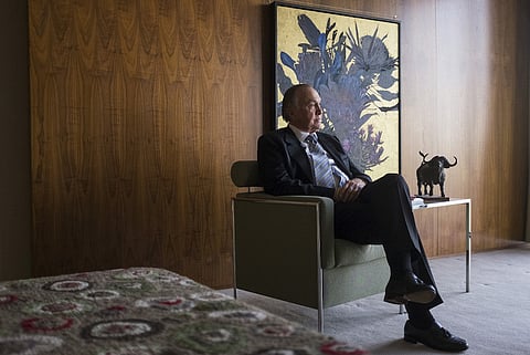 Christo Wiese, billionaire and chairman of Steinhoff Holdings NV. Photographer: Waldo Swiegers/Bloomberg