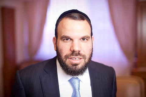 File photo: Billionaire Dan Gertler poses for a photograph in his office at the Israel Diamond Exchange in Ramat Gan, Israel, on Tuesday, June 12, 2012. Photographer: Simon Dawson/Bloomberg