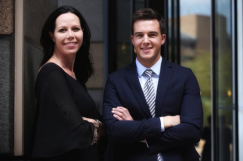 Debbie Grundlingh (L) and Dylan Stevenson are transactors in the Real Estate Investment Banking team at Rand Merchant Bank