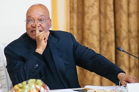 Jacob Zuma, South Africa's president. Photographer: Waldo Swiegers/Bloomberg