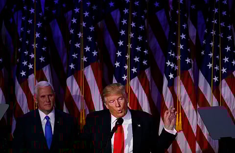 U.S. President-elect Donald Trump. Photographer: Andrew Harrer/Bloomberg