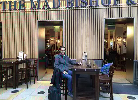 A reminder to Dream Big – from Brazil; and my glass-half-full pal