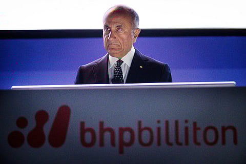 BHP Billiton Chairman Jac Nasser during the BHP 2016 AGM at Brisbane Convention Centre,  Brisbane on November 17, 2016. BHP Billiton chairman Jac Nasser will step down next year after more than 10 years on the board of the resources giant.Patrick Hamilton/Bloomberg
