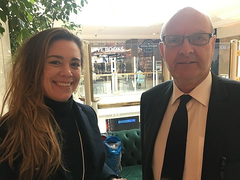 Sarah-Jane Trent and Paul O'Sullivan. (Alec Hogg).