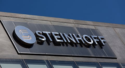 A company sign stands above the Steinhoff International Holdings NV company headquarters in Stellenbosch, South Africa, on Monday, May 14, 2018. Until December, Heather Sonn was running a small investment firm in Cape Town. Then an accounting scandal erupted at Steinhoff and she was tapped to chair the board. Photographer: Dwayne Senior/Bloomberg