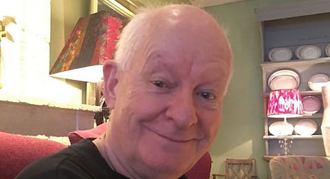 Pieter-Dirk Uys aka Tannie Evita. Pic: Alec Hogg.