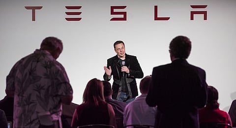 Elon Musk Photographer: David Paul Morris