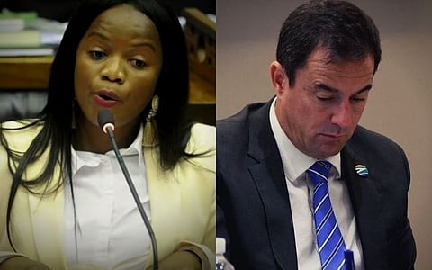 Phumzile van Damme vs Steenhuisen: Ugly battle erupts between corruption-buster and new DA leader