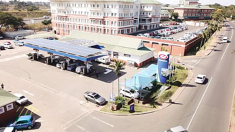 Fuel stations save costs through solar photovoltaic power