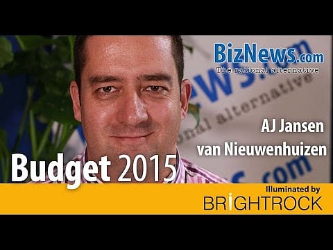Budget 2015: AJ Jansen van Nieuwenhuizen – Nene’s got a tough road to walk