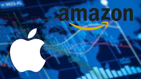 How Apple and Amazon are faring after lower quarterly earnings
