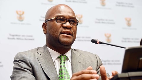 Arts and Culture Minister Nathi Mthethwa launches Human Rights Month at the Imbizo Media Centre in Parliament. (Photo: GCIS)